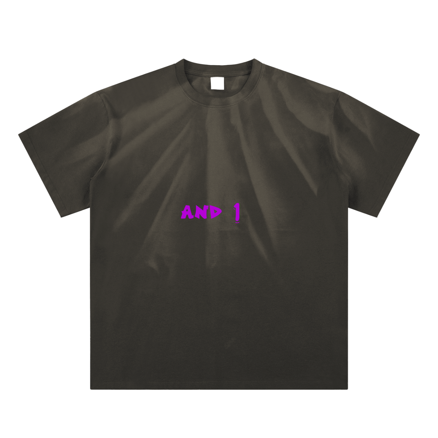 Hand-Scrunched Sunfade And 1 T-Shirt