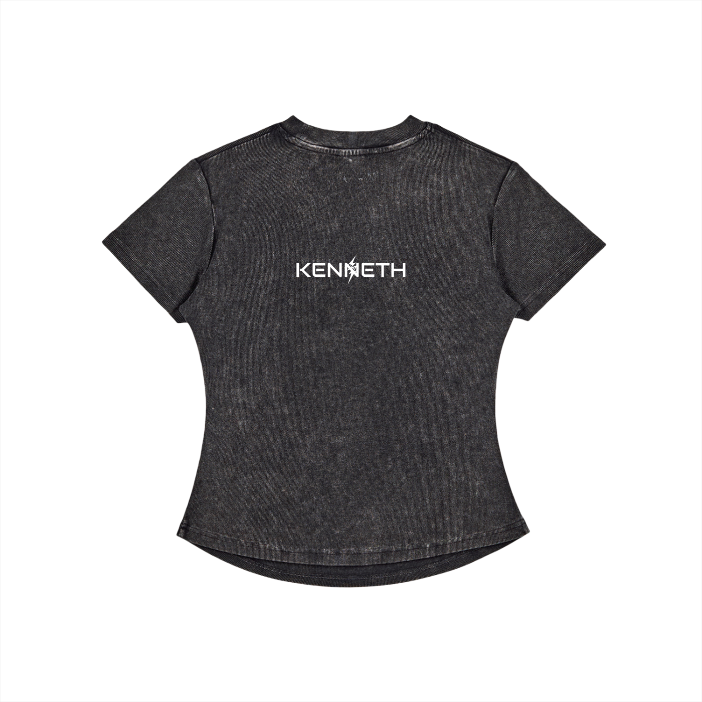 Vintage Washed Bodycon Cotton T-Shirt