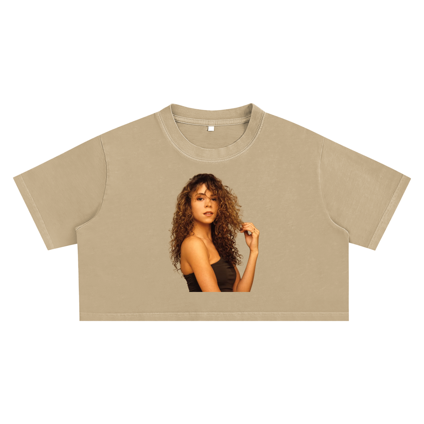 Snow Washed Crop Top