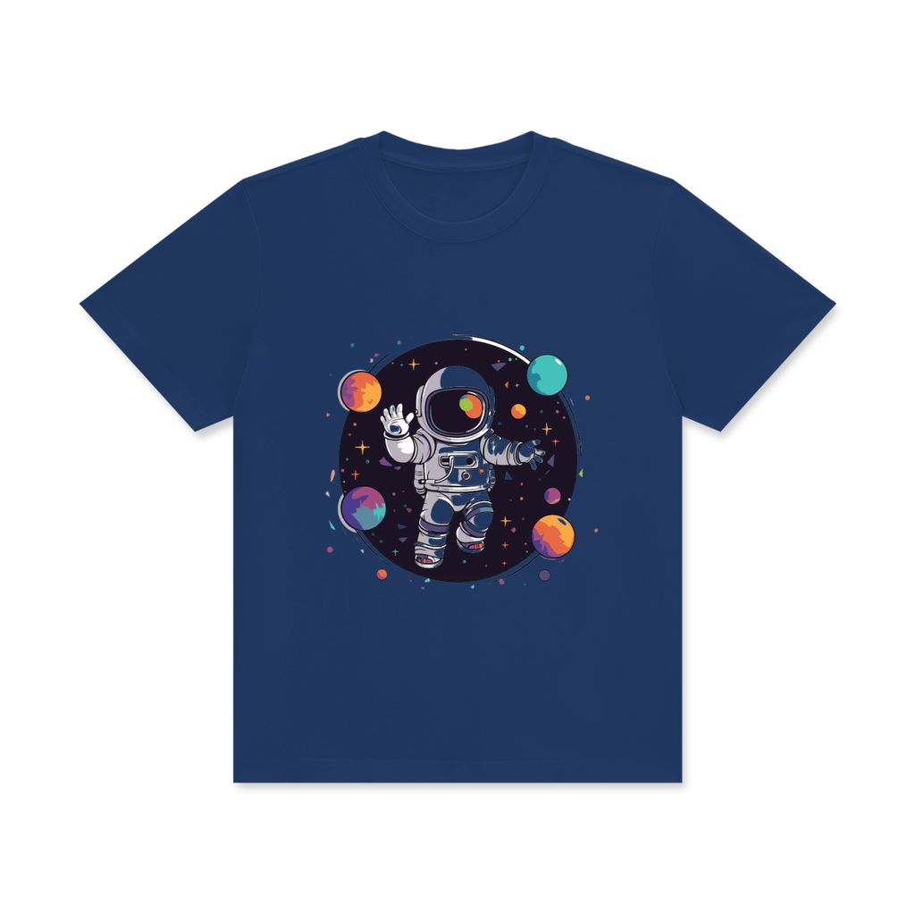 Unisex Classic Crew Neck Cotton T-Shirt