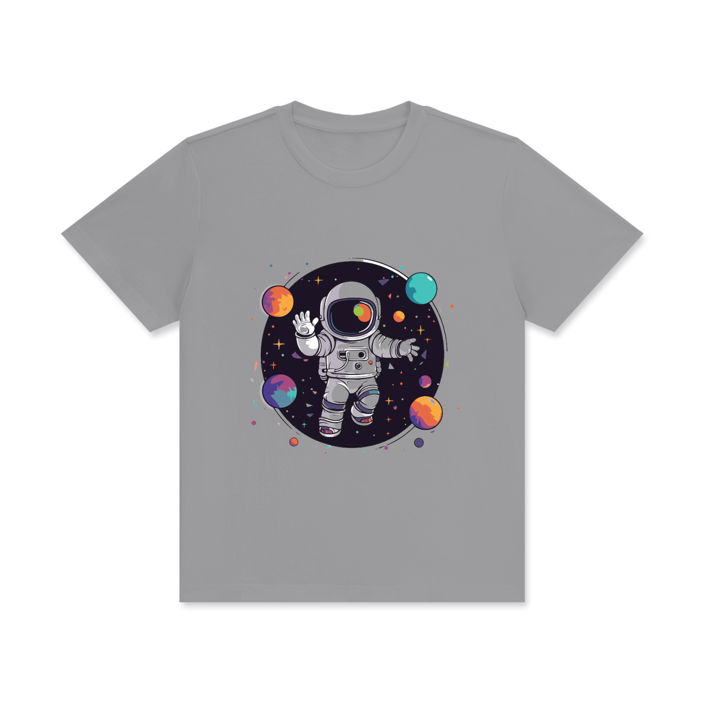 Unisex Classic Crew Neck Cotton T-Shirt